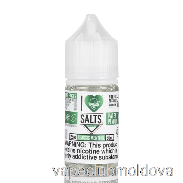 Kit Vape Pod Mentol Clasic - Iubesc Sărurile - 30ml 50mg